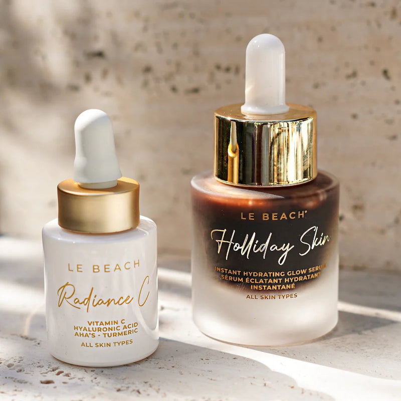 LE BEACH Golden Hour Duo Radiance C 15ml + Holliday Skin 30ml