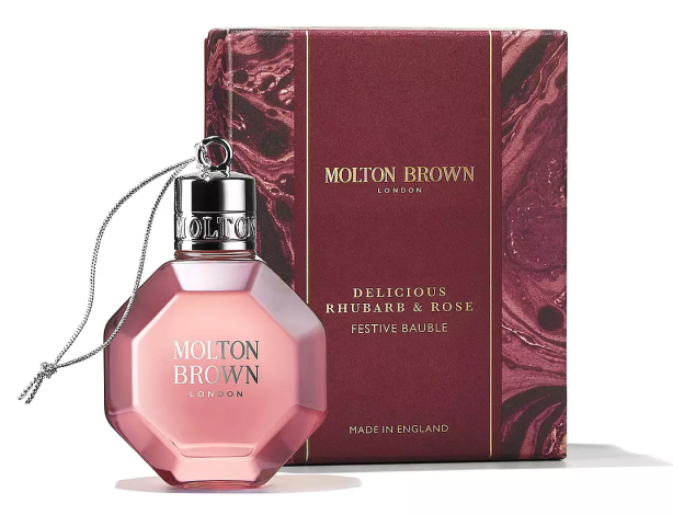 Molton Brown Delicious Rhubarb & Rose Festive Bauble